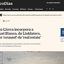 Prez-Llorca incorpora a Raquel Blanco, de Linklaters, como 'counsel' de 'real estate'